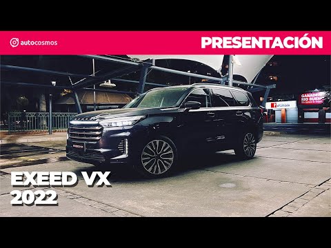 Exeed VX 2022 - un anticipo de la marca de lujo de Chery