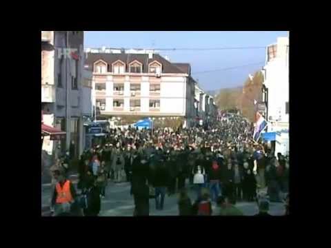 Vukovaru ime sveto - Vukovar - 18-11-2012 - Mirta (Mandić) Jozić  i TS Slavonski san Đakovo