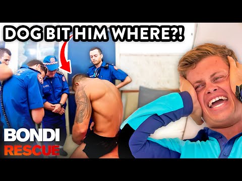 Dog Bites, Fin Chops & Kn*fe Wounds: 1 Hour of The Worst Injuries in Bondi Rescue History