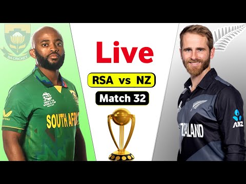 South Africa Vs New Zealand Live World Cup - Match 32 | SA vs NZ Live Score