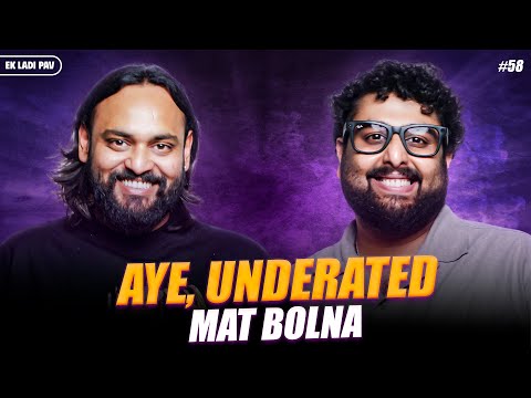 Aye, Underated Mat Bolna. | Siddhartha Shetty | Tushar Poojari