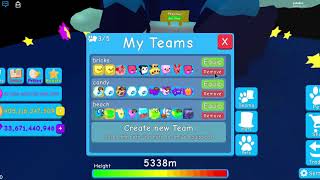 max level and enchant king and gummy overlod and can blow 70k bubbles single click