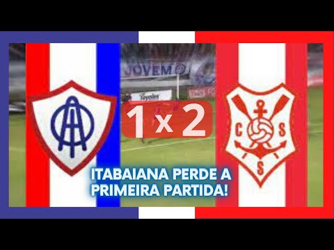SERGIPE X ITABAIANA: MELHORES MOMENTOS DO JOGO