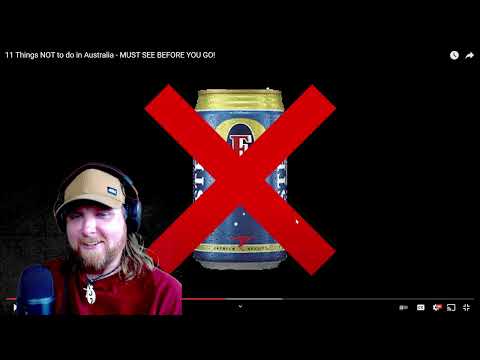 American Reacts to 11 Things NOT to do in Australia - MUST SEE BEFORE YOU GO!