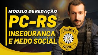 PCRS Essay Template on Insecurity and Social Fear | Prof. Raphael Reis