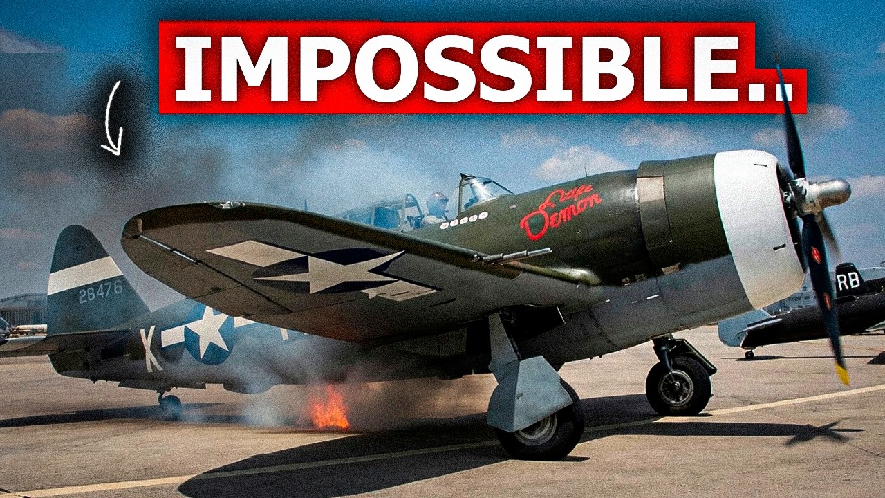 Luftwaffe Tested A Stolen American P-47 — His Words Shocked..