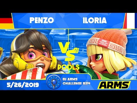 EU ARMS Challenge #24 - Penzo (Mechanica) vs Iloria (Min Min) -  Pools