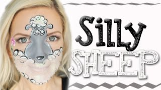 Silly Sheep Face Painting Tutorial