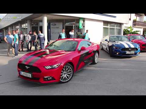 Karavana Mustangov v Ljutomeru