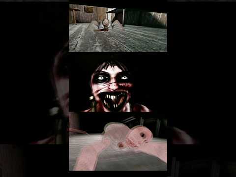 Granny Vs Kamla Vs Granny Remake | Under-bed Jumpscare #shorts