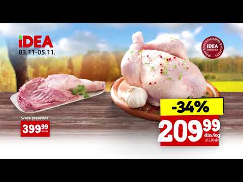 IDEA vikend akcija 3 - 5.11.2017.