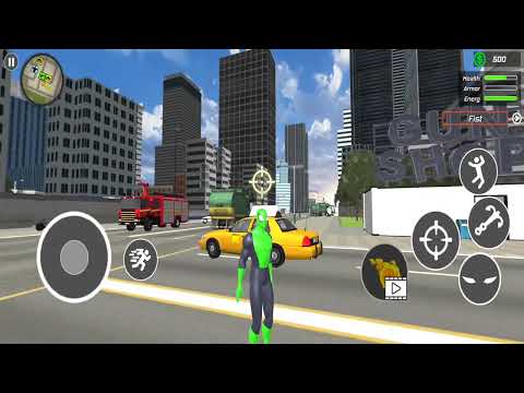 Flying Spider Rope Hero Flying In This New Game