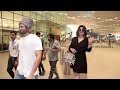 The World Famous Lover Vijay Devarkonda Feels Shy BIushes Whn Captured Wid New Gf On Cam Airport