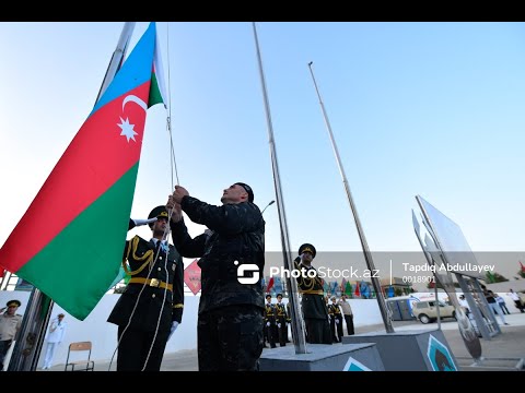 "Beynəlxalq ordu oyunları" - "Dəniz kuboku" müsabiqəsinin açılış mərasimi