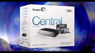Seagate Central NAS Hard Drive, Unboxing, Setup & Review