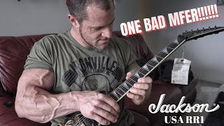 Video thumbnail for ONE BAD MOFO!!!!!  JACKSON USA RR1 GUITAR UNBOXING by Kevin Frasard