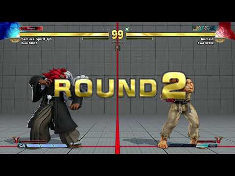 SFVAE - SamuraiSpirit ( Akuma ) vs humaid ( Ryu )