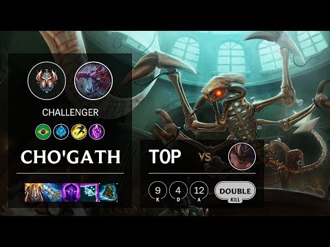 Cho'Gath Top vs Malphite - BR Challenger Patch 10.11