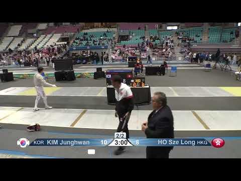 Tunis Grand Prix 2023 SMS - L64 - Kim Junghwan KOR v Ho Sze Long HKG