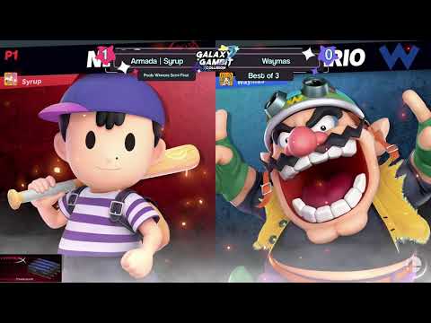 GGxC 6 - Armada  Syrup (Ness) Vs. Waymas (Wario) - Pools: Winners Semi-Final