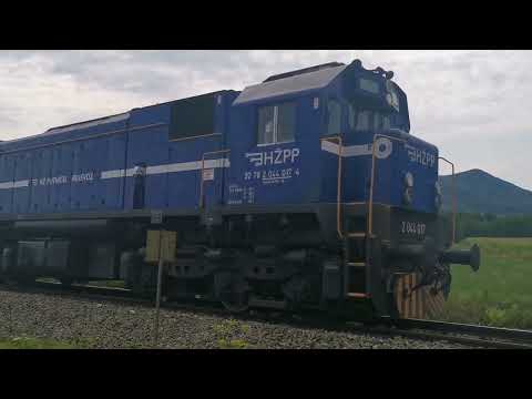 RegioJet 1221 Praha-Split, HŽPP 2044 Plaški. Croatia