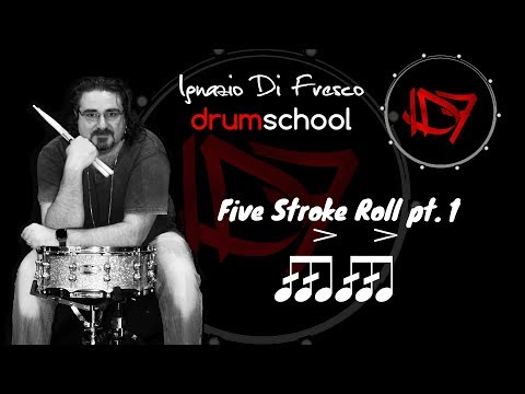 Ignazio Di Fresco Drum Lesson - Five Stroke Roll pt.1