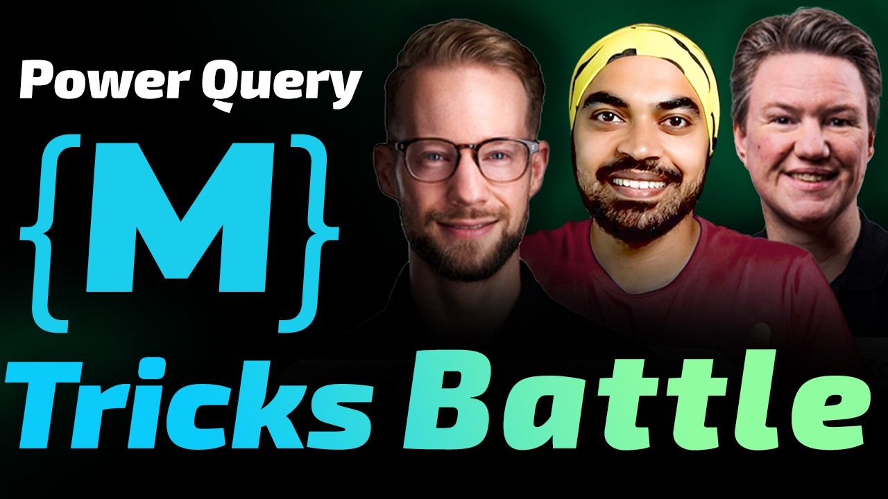 Rick v/s Chandeep v/s Melissa | Who will win? Power Query Tricks Battle 3 ⚔ | @BIGorilla