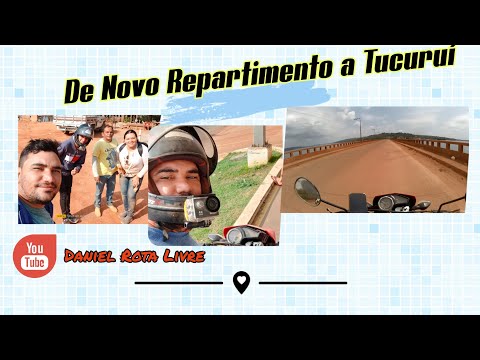 BR-422. Último trecho da viagem até Tucuruí, em pavimentação.