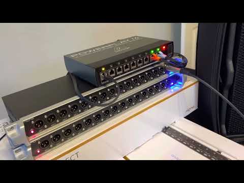 Midas StageConnect DN4816-O duplication and distribution using P16-D M32 or X32 via ultranet.