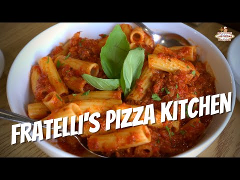 Best Italian Restaurant NOT in Las Vegas? Fratelli's Pizza Kitchen, Henderson NV