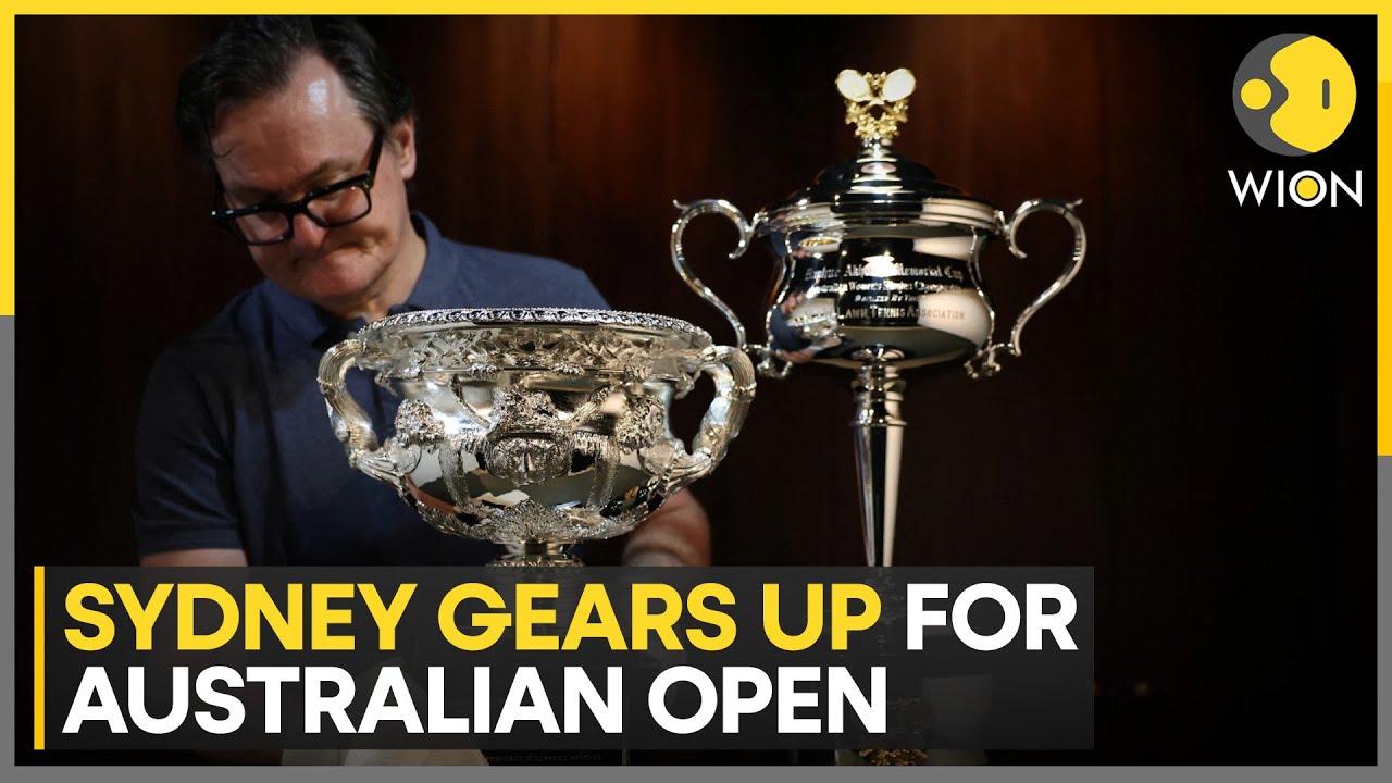 Australia Open: Sydney Gears Up for Australian Open Trophy Craft | WION