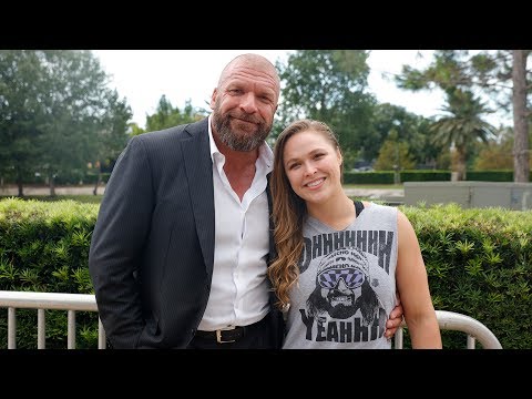 Exclusive: Ronda Rousey Training In Pro Wrestling