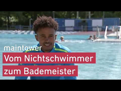 Semir Mohamed arbeitet als Bademeister | maintower