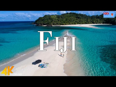 FLYING OVER FIJI (4K UHD) - Relaxing Music Along With Beautiful Nature Videos - 4k ULTRA HD