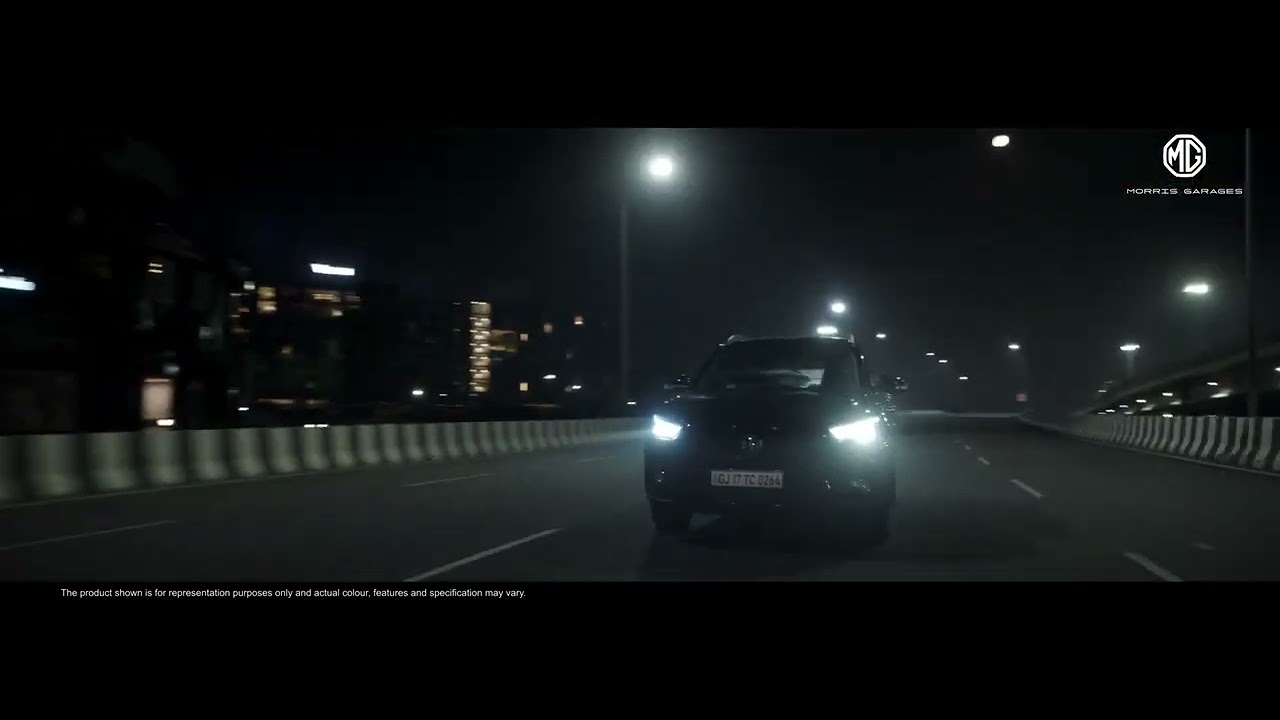 MG Astor Blackstorm car launch directed by the renowned Akash Nelson