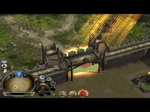 Winning with Rohan against 3 Hard AI in Old Ford of Anduin #LOTR #BFME