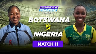 🔴 LIVE: Bostwana vs Nigeria - Match 11 | Kwibuka T20 Tournament 2022