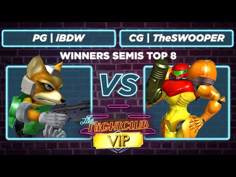 The Nightclub VIP: PG | iBDW (Fox) vs CG | TheSWOOPER (Samus) - Winners Semis SSBM