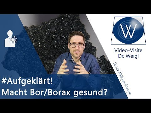 ⚡Irrsinn über Bor: Ist Borax ein Heilmittel (zB Arthrose) & ist ein Bormangel wirklich realistisch?