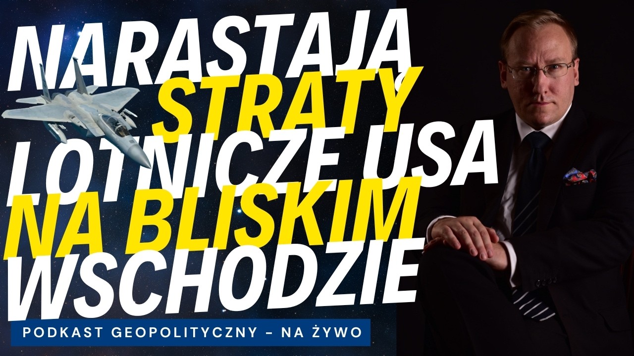 NA ŻYWO: Narastają straty lotnictwa wojskowego USA na Bliskim Wschodzie