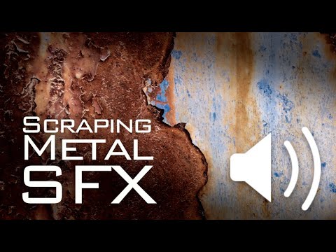 Metal Scrape / Drag - Sound Effect
