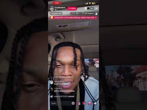 Mr bankroll TikTok live speaks on Gmoneydt chain new chain and HeemBeezy + more 
