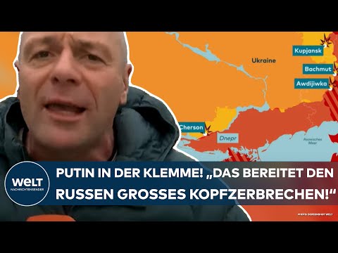UKRAINE-KRIEG: Wladimir Putin in der Klemme! "Das bereitet den Russen großes Kopfzerbrechen!"