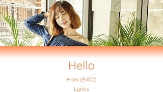 EXID - Hello (Hani Solo) [Color Coded Han/ Rom/ Eng Lyrics]