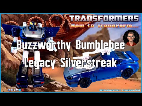Transformers Buzzworthy Bumblebee Legacy Deluxe Silverstreak #Shorts