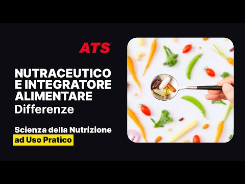 Differenza tra NUTRACEUTICO e INTEGRATORE ALIMENTARE. Scienza della Nutrizione