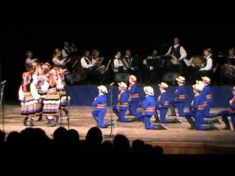 ZPiT "Lublin" im.Wandy Kaniorowej 18.03.2015. Grupa Lubliniacy I w tańcach lubelskich.