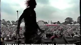 t.Odd (&amp; Total Chaos) - D.U.I. Live, Warped Tour 2002, Toronto Canada
