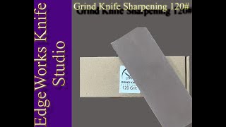 The Grind Knife Sharpening 120 grit Resin Bonded Diamond Stone