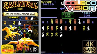 Carnival Colecovision 4k Gameplay